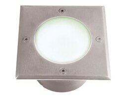 Zapuštěná - PANIT EST356 Venkovní svítidlo OBLO MICRO ocel čtvercová 230V GX53 7W IP67 - PAN INTERN.