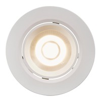 Kruhová - NOR 84960001 Vestavné svítidlo Roar Dim Tilt 6W LED bílá - NORDLUX