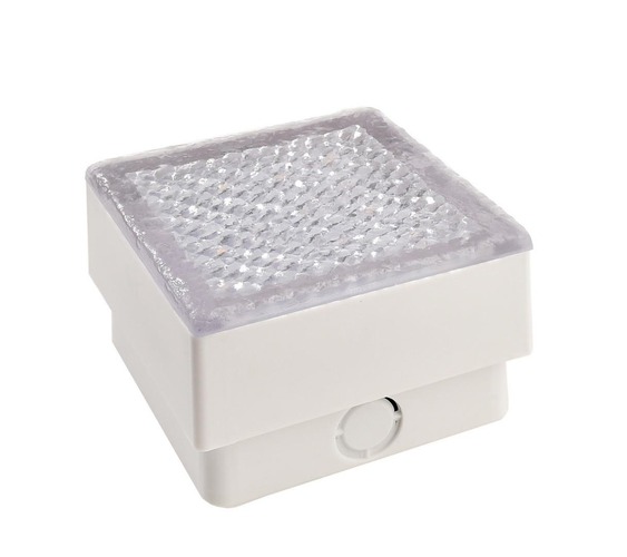 Zapuštěná - IMPR 730480 Deko-Light zemní svítidlo, Tabit 100x100, 2,3 W, 3000 K, 220-240V 120 lm 100 mm šedá IP 67 - LIGHT IMPRESSIONS - foto 1