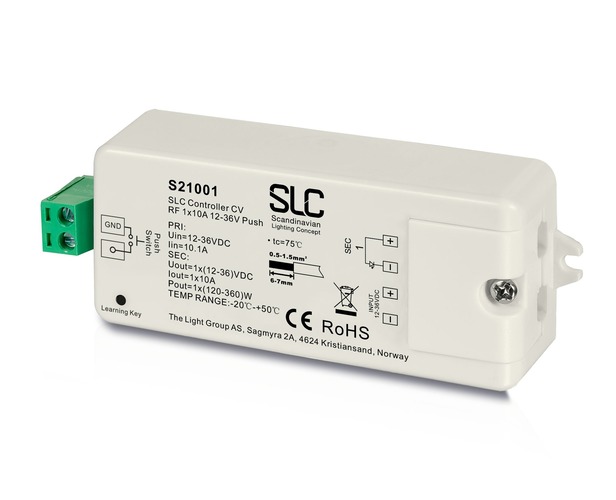 Stabilizované napětí - SLC S21001 SLC RF Controller CV 1x10A 12-36V w/PUSH - TLG - foto 1