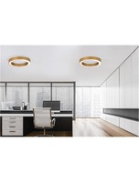 Kruhová - NV 9345634 Stropní svítidlo MORBIDO zlatý mosazný hliník a akryl LED 50W 230V 2700K - 4000K IP20 vč. dálkového ovládání stmívatelné Tuya - NOVA LUCE
