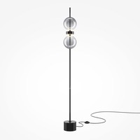 Stojací lampy - M MOD478FL-L15B3K Stojací lampa Double Moon 3000K 15W MOD478FL-L15B3K - MAYTONI