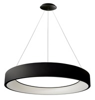 Kruhová - IMPR 342188 Deko-Light závěsné svítidlo Sculptoris 800 mm, 60,0 W, 3000/4000 K, černá 220-240V AC/50-60Hz 60,00 W 3000/4000 K 4100 lm tmavě černá RAL 9005