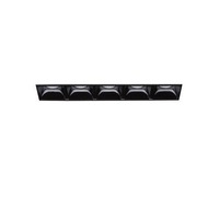 Hranatá - ILUX 206226 LED Zápustné bodové svítidlo Ideal Lux Lika FI5 Trimless 206226 10W 1100lm 3000K IP20 černé bez rámečku - IDEALLUX