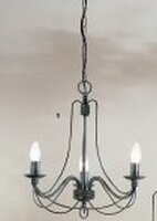 Vícečetná - OR LU 1531/3 Závěsné svítidlo 13E14 antik, průměr 50cm, výška 50cm - ORION