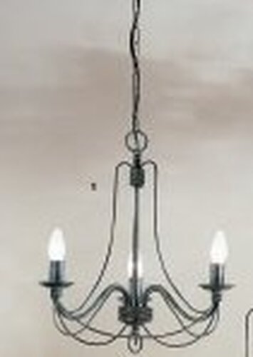 Vícečetná - OR LU 1531/3 Závěsné svítidlo 13E14 antik, průměr 50cm, výška 50cm - ORION - foto 1