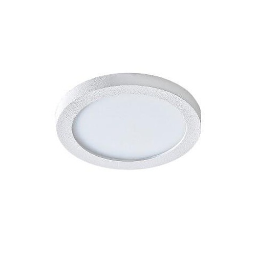 Koupelnová - AZZ AZ2831 LED Stropní zápustné bodové svítidlo Azzardo Slim 9 Round 3000K IP44 white AZ2831 6W 500lm 3000K IP44 9cm kulaté bílé - AZZARDO - foto 1