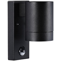 Nástěnná - NOR 21509103 Venkovní nástěnné svítidlo Tin Maxi Sensor 1x35W GU10 černá čirá - NORDLUX