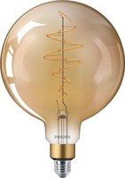 E27 - PH 8719514313781 Vintage LED žárovka E27 G200 7W 470lm GOLD stmívatelné - PHILIPS (0)