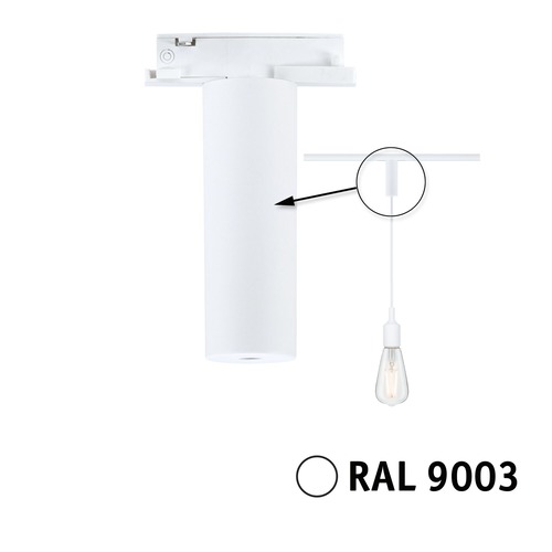 Lišty a příslušenství - P 95792 URail univerzální adaptér pro závěs max. 50W 230V bílá - PAULMANN - foto 1