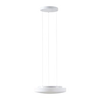 Kruhová - OS EDN73067 EDNA LE5 závěsné skleněné svítidlo bílá IP40 3000 K 34W LED - OSMONT