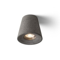 Downlight - RED R13795 VOLCA stropní beton/dekor tmavý granit 230V LED GU10 5W - RED - DESIGN RENDL
