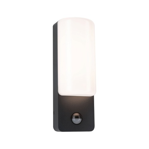 Nástěnná - P 94851 LED venkovní nástěnné svítidlo Bonnie pohybové čidlo IP44 93x77mm 3000K 8,5W 230V antracit hliník - PAULMANN - foto 1