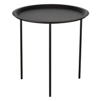 Ostatní - EG 424045 Stůl pr.500 v.500 černý BEKENU 424045 - LIVING