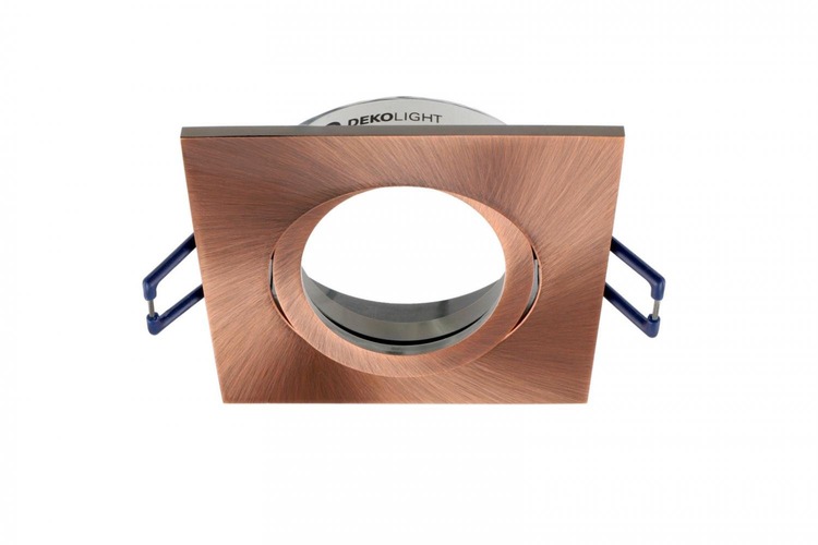 Hranatá - IMPR 110044 Deko-Light zapuštěné bodové svítidlo - Samsola, hranaté, měď - LIGHT IMPRESSIONS - foto 1