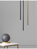 Subtilní - NV 9088103 Závěsné svítidlo ELETTRA černý hliník LED 5W 230V 3000K IP20 - NOVA LUCE