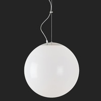 Koule - OS ISI63034 ISIS L4 HP závěsné plastové svítidlo nerez leštěná / bílá IP40 3000 K 58W LED DALI (původní kód OS 63034) - OSMONT