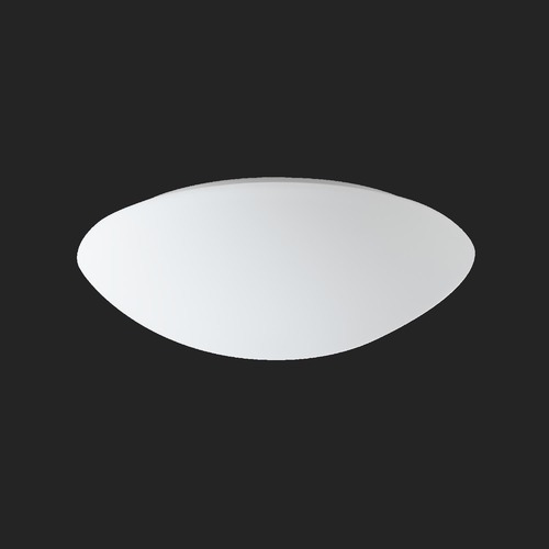 Nouzová - OS AUR68558 AURA 11 stropní/nástěnné skleněné svítidlo bílá IP44 4000 K 27W LED HF nouzové kombinované 3 h (původní kód OS 68558) - OSMONT - foto 1