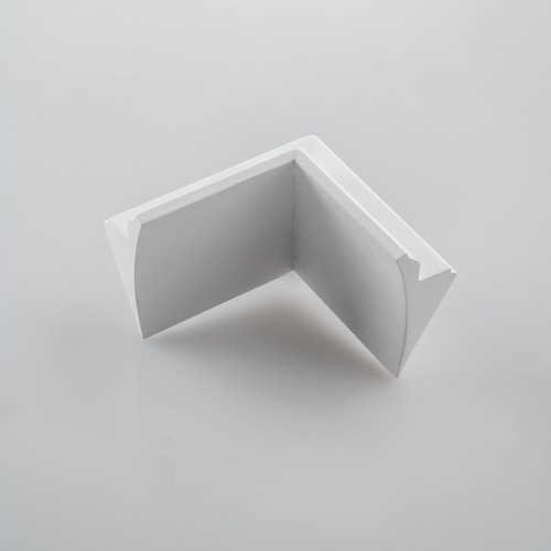 Spojky pro Al profily - FAN I-PROFY-VELA-L Úhlová spojka Vela - bílý hliníkový profil s opálovým difuzorem, 10,2 x 8 cm - FANEUROPE - foto 1