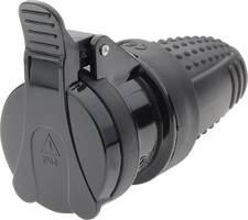 Zásuvky a adaptéry - Napájecí zásuvka IP44