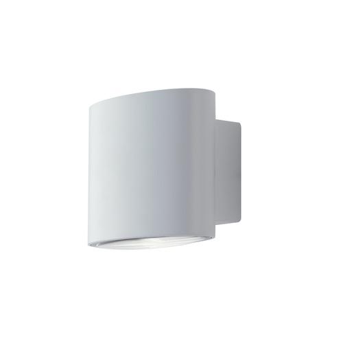 Nástěnná - FAN LED-W-BOXTER BCO Venkovní nástěnné svítidlo LED BOXTER bílá hliník 2x4W 960lm CCT IP44 10x12,9x8,5 cm - FANEUROPE - foto 1