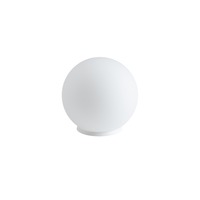 Stolní lampy dekorační - OS BIA58004 BIANCA 2 stolní skleněná lampa bílá IP40 40W E27 (původní kód OS 58004) - OSMONT
