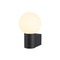 Dekorativní - LA 1007603 VARYT nástěnné přisazené svítidlo, kulaté, 1x max. 6 W E14, černá - BIG WHITE (SLV)