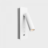 Bodová - KHL K50702.01.WS.WH-WH.ST.8.30 SIGN nástěnné svítidlo 70 X 30 mm bílá 3 W CRI >80 3000K Non-Dimm - KOHL-Lighting