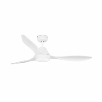 Ventilátory - FARO 33346 POLARIS L LED, bílá, stropní ventilátor s DC motorem - FARO