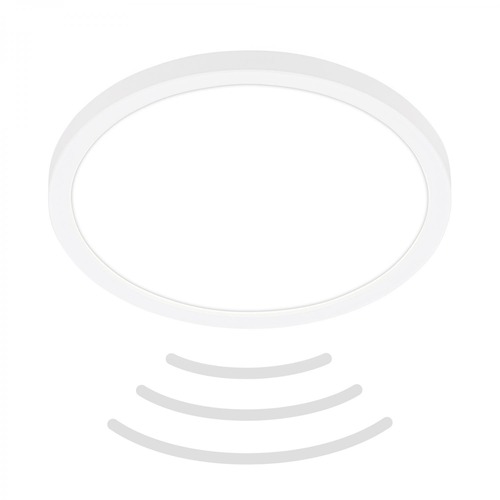 Kruhová - BRILO 7524416 BRILONER Move LED stropní svítidlo IP44, přímé a nepřímé osvětlení, pohybové čidlo, kruhové 24 cm, bílé 7524416 - foto 1