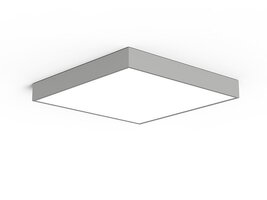 Dekorativní - BPM 10194.02AGOP3KD1 Stropní svítidlo Alabama S-light Square 53W LED 3000K 5280lm hliník šedá stmívatelné (10194.02.AG.OP.3K.D1) - BPM
