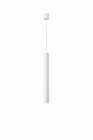 Subtilní - FAN I-LORD-S50-BCO Závěsné svítidlo Lord bílý kov/hliník, 1 x GU10, 25 W, 5.6 x 255 cm - FANEUROPE