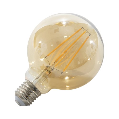 Patice E27 - LED žárovka E27 EKF4W G95 FILAMENT kulatá - foto 1