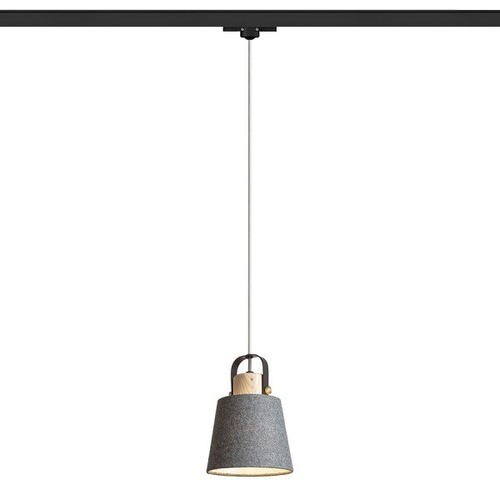 Svítidla - RED R13721 CHOUPETTE pro tříokr. lištu černošedá textil/dřevo 230V E27 15W - RED - DESIGN RENDL - foto 1