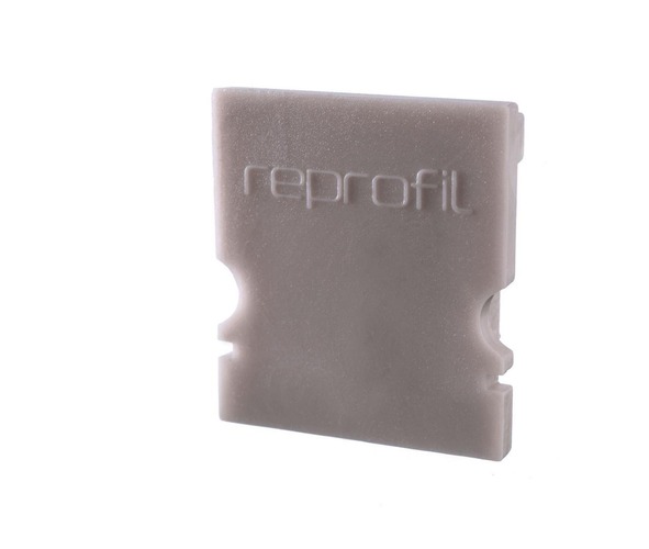 Krytky pro Al profily - IMPR 979031 Koncovka H-AU-02-12 šedá 18 mm 2 ks - LIGHT IMPRESSIONS - foto 1