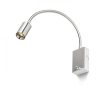 S ramenem - RED R10602X VÝPRODEJ VZORKU - VERSA nástěnná matný nikl 230V LED 3W 40° 3000K, 240lm - RED - DESIGN RENDL