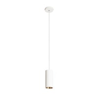 Subtilní - RED R12728 //  PEDRO závěsná bílá/zlatá 230V LED 25W 30° 3000K - RED - DESIGN RENDL