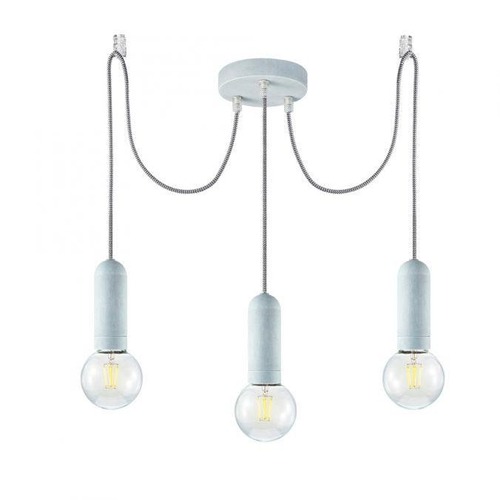 Vícečetná - LD 14776-22 TURN ME Závěsné svítidlo, 3-ramenné, beton, moderní design - LEUCHTEN DIREKT / JUST LIGHT - foto 1