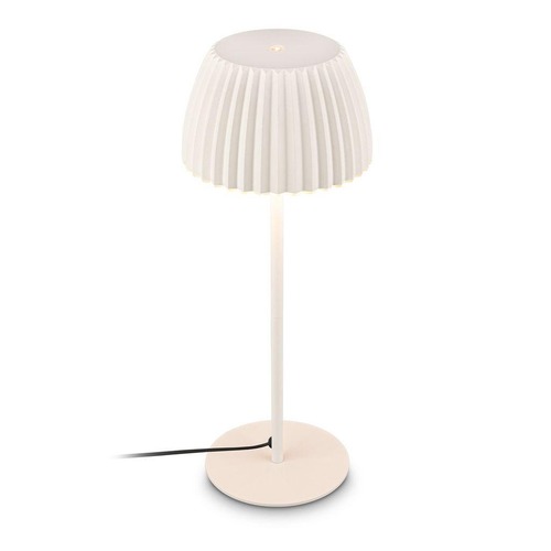 Stolní lampy dekorační - BRI 7625016 Loca stolní lampa - 8W, 800lm, LED, dotykový vypínač, stmívatelná, teplá bílá, starobílá - BRILONER - foto 1