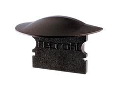 Krytky pro Al profily - IMPR 978642 Koncovka F-ET-02-12 černá 27 mm 2 ks - LIGHT IMPRESSIONS