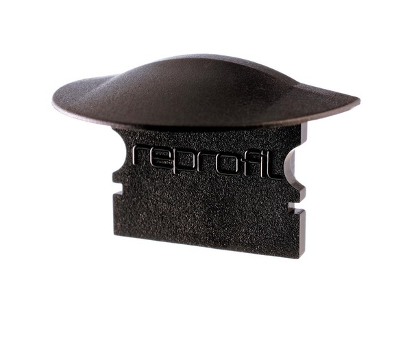 Krytky pro Al profily - IMPR 978642 Koncovka F-ET-02-12 černá 27 mm 2 ks - LIGHT IMPRESSIONS - foto 1