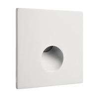 Pro zapuštěná svítidla - IMPR 930491 Deko-Light kryt hranatý bílý "Eye" pro Alwaid - LIGHT IMPRESSIONS