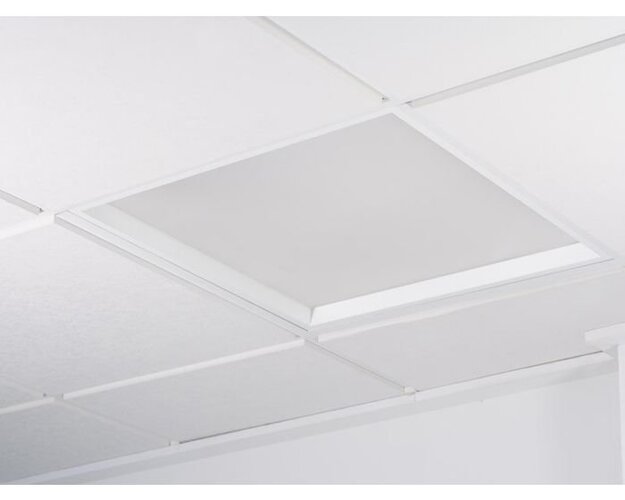 LED panely - KHL K50502.W.OP.4K LED panel WINNER bílý LED 37W 4000K 595x595mm opál hranaté - KOHL-Lighting - foto 1