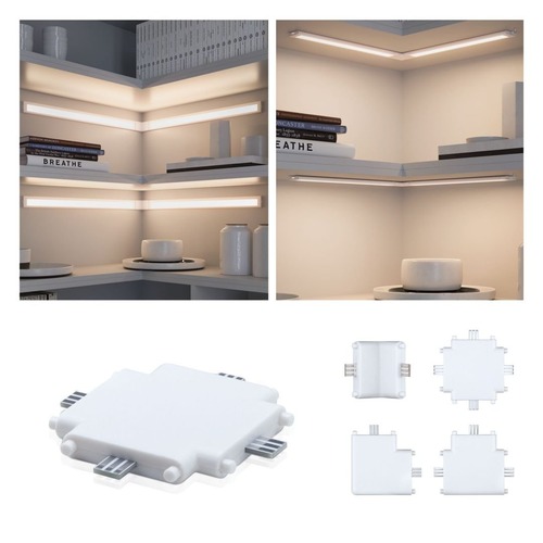 Clever Connect - P 99966 Nábytkové svítidlo Clever Connect X-spojka Border bílá mat 12V - PAULMANN - foto 1