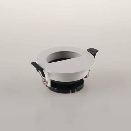 Kruhová - FAN INC-STENOS-R-ML Zápustné svítidlo STENOS, bílé, kulaté - polokruh, 8,5 x 4,2 cm - FANEUROPE - foto 1