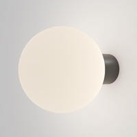 Nástěnná - M O598WL-01B1 Nástěnné svítidlo Bold E27 60W černá hliník opálové sklo IP54  - MAYTONI