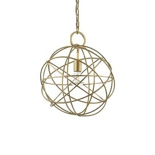 Koule - ILUX 155968 Závěsné svítidlo Ideal Lux Konse SP1 oro 155968 zlaté 40cm - IDEALLUX - foto 1
