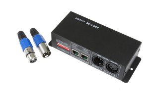 Ovladače, řídící jednotky - LED DMX ovladač 4 kanály