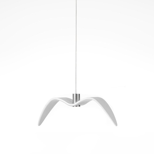 Dekorativní - BRO PC00964_001 Night Birds, závěsné svítidlo, 5W LED, opal / opaktní sklo, délka 61cm - BROKIS A - foto 1