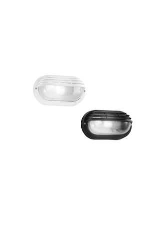 Nástěnná - FAN I-TURTLE-AP-P-BC0 Nástěnné svítidlo Turtle (bílé oválné sklo s klapkou) IP54, objímka E27, 10,5 x 20,5 x 12 cm - FANEUROPE - foto 1